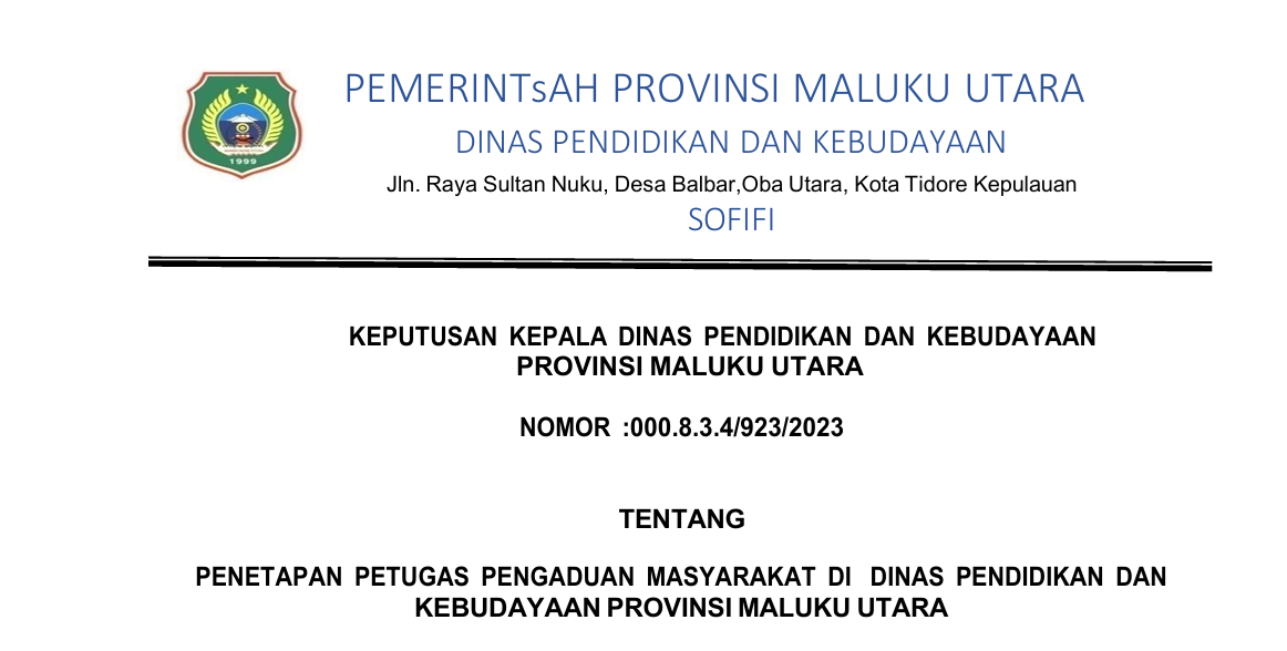 Membumikan Pembelajaran Berdiferensiasi Di Maluku Utara Melalui
              Gerakan Mt-Msk-Mpa